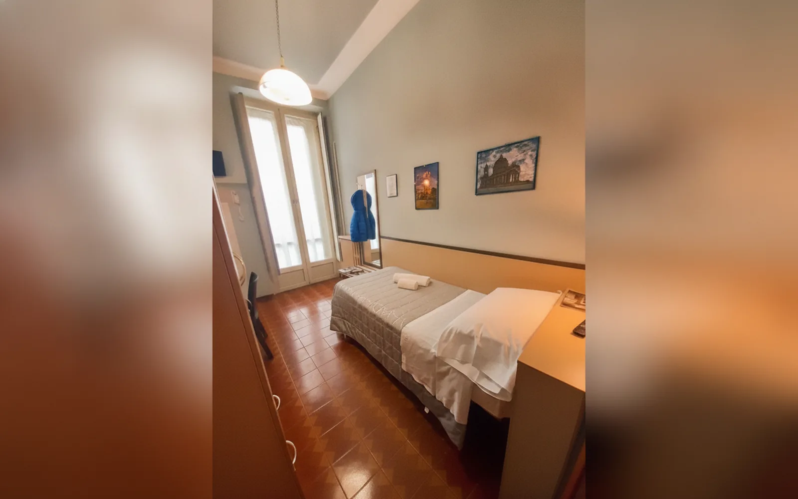Camera con bagno privato — Hotel Alba, Torino (Piemonte) (foto 43)